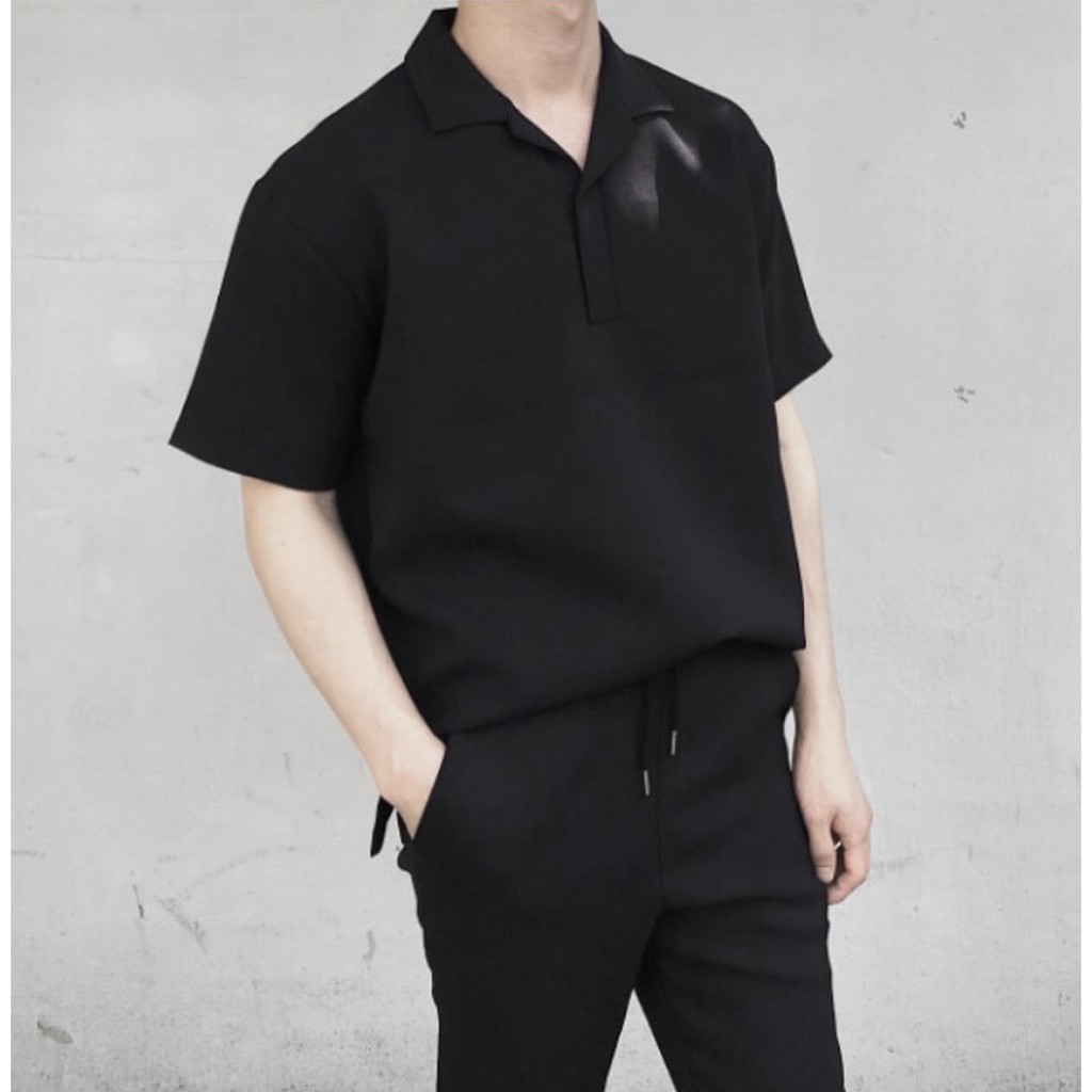  ÁO SƠ MI cổ vest CHUOT TRANG không nút KKL | BigBuy360 - bigbuy360.vn