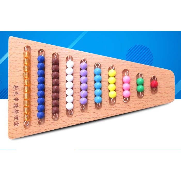 Khay bậc thang chứa hạt cườm (Colored Bead Stairs with Tray)