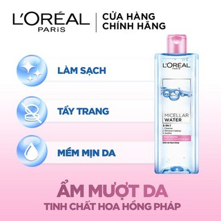 NƯỚC TẨY TRANG L'OREAL MICELLAR WATER 400Ml