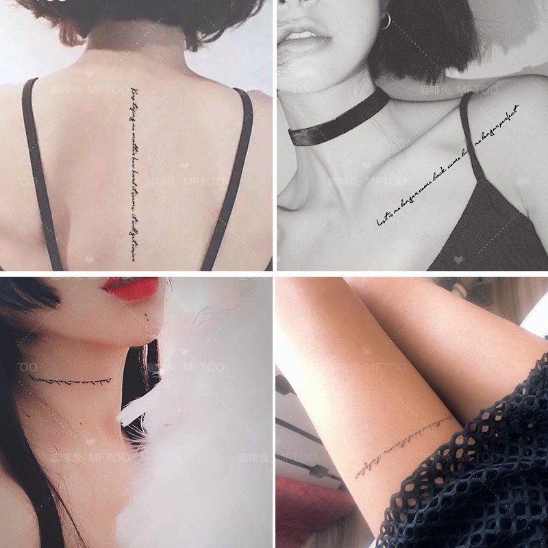 hình xăm dán chống nước thời trang cá tính