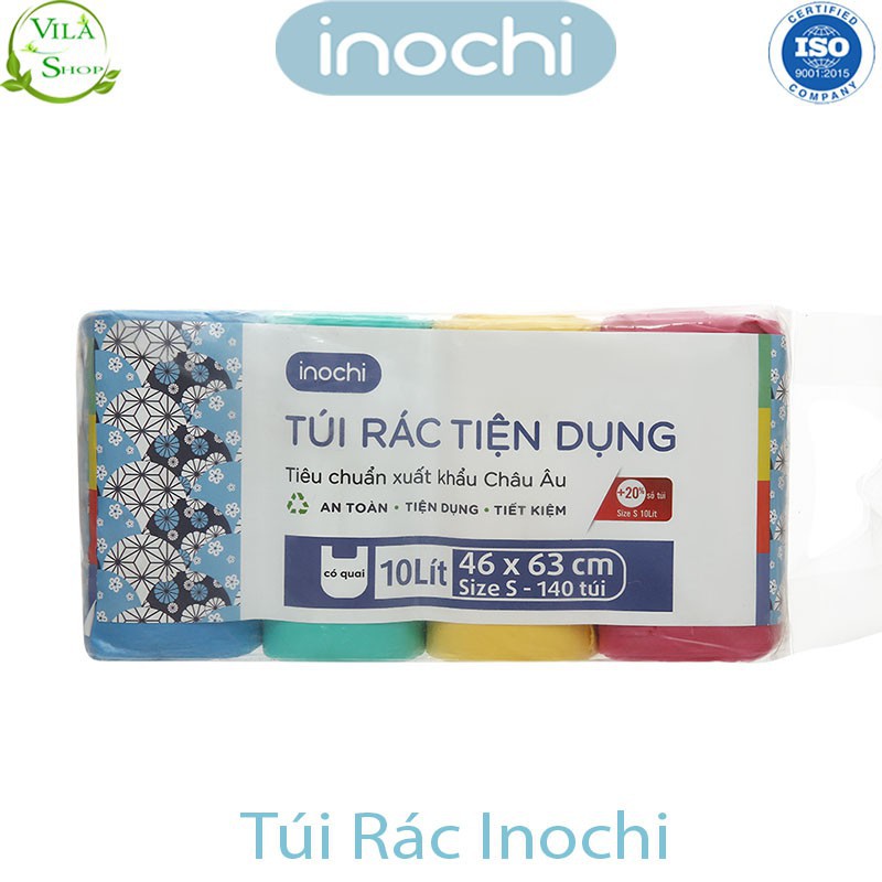 [ Nhiều Loại] Thùng Đựng Rác, Thùng Rác Nhựa NẮP LẬT Có Lõi - Túi Rác Tự Hủy Inochi , Hàng Xuất Nhật - Châu Âu - EU