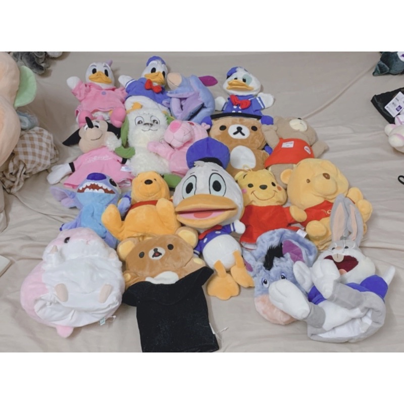 Rối tay gấu bông