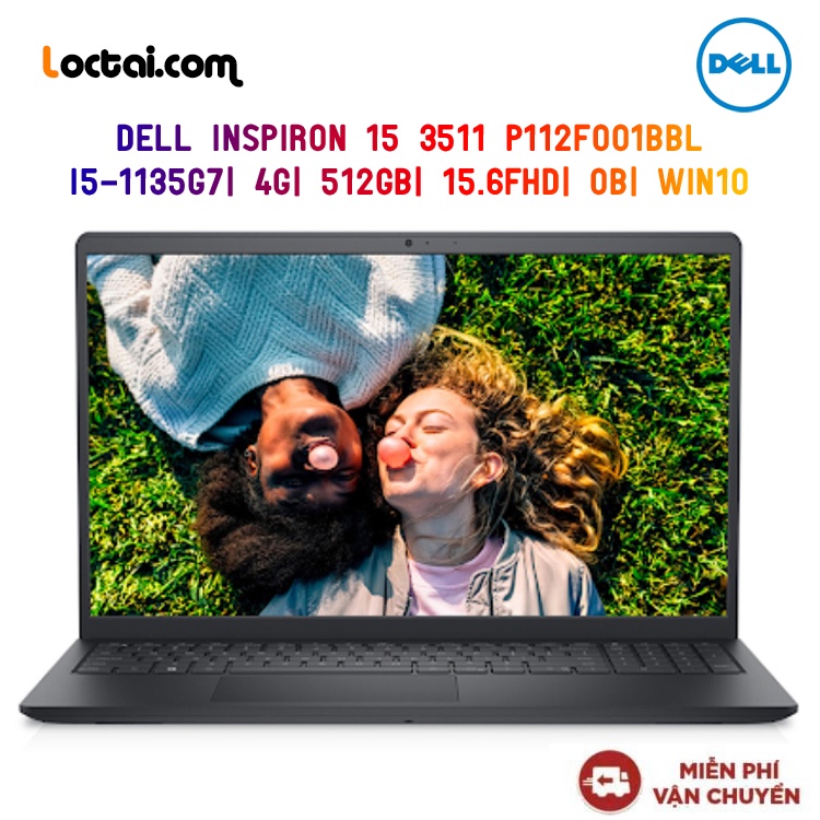 Laptop DELL Inspiron 15 3511 P112F001BBL (Đen) Hàng chính hãng new 100%