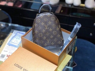 Balo LV Hoa Nâu Full Box