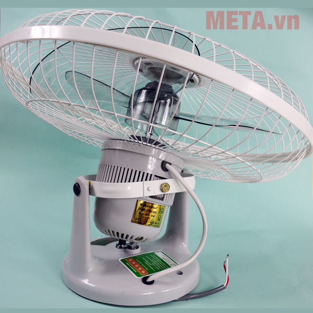 Quạt đảo treo trần điện cơ thống nhất Vinawind QTD400X có điều khiển Đocavo
