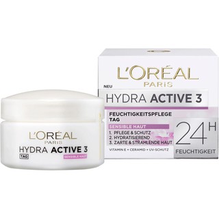 KEM DƯỠNG LOREAL HYDRA ACTIVE 3 TAG 24H BAN NGÀY ( 50ml )