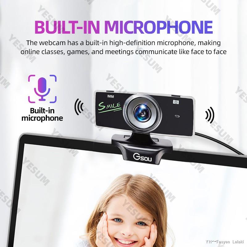 Webcam HD USB Mini có micro 24H SHIPS cho máy tính | BigBuy360 - bigbuy360.vn