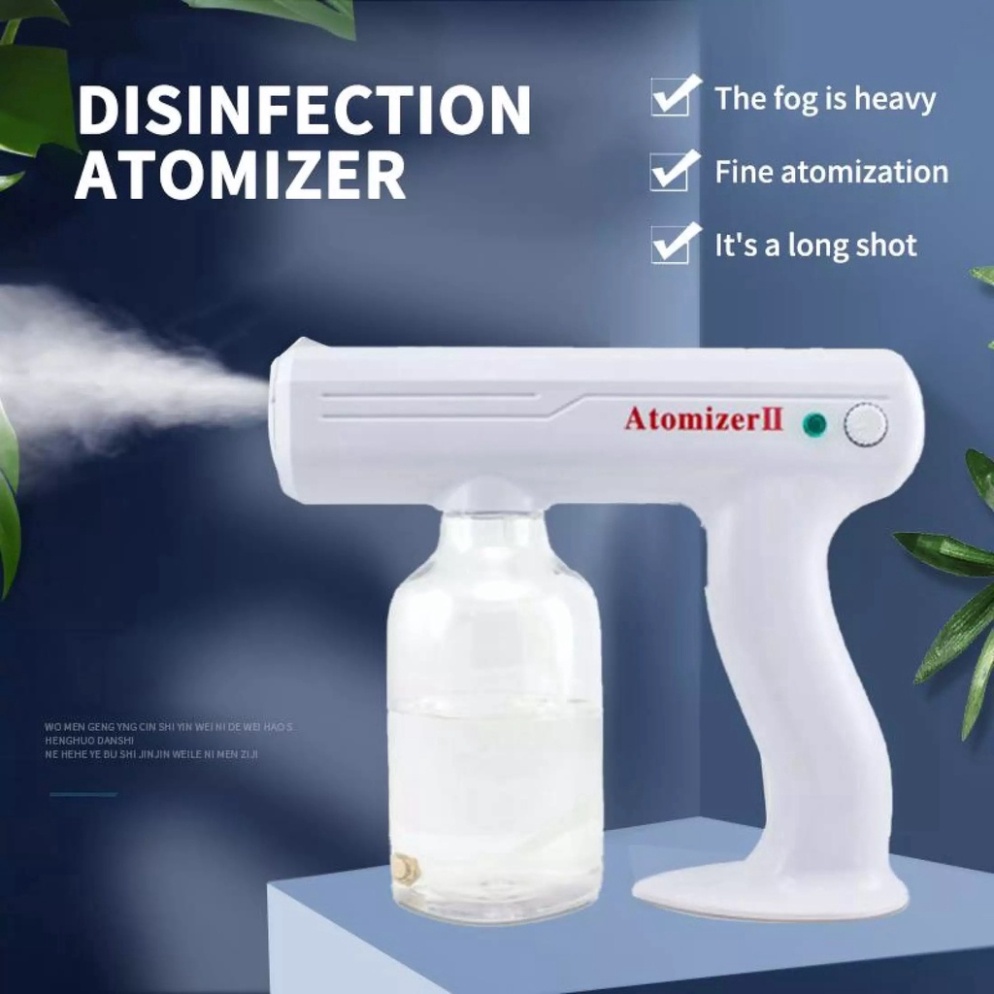 AN Toàn Mùa Dịch Súng phun xịt khử khuẩn, Bình Xịt Khử Trùng 800ml, Bình Xịt Không Dây , Máy Phun Sương dùng Pin sạc
