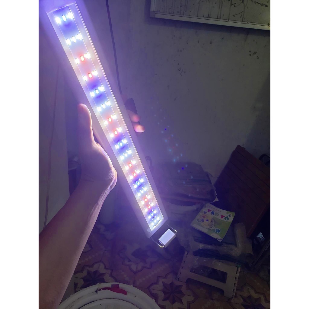 ĐÈN LED THỦY SINH 3 CHẾ ĐỘ LÊN MÀU CHO CÂY, CÁ - ĐÈN KẸP THÀNH BỂ