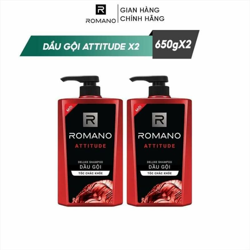 dầu gội Romano 650g