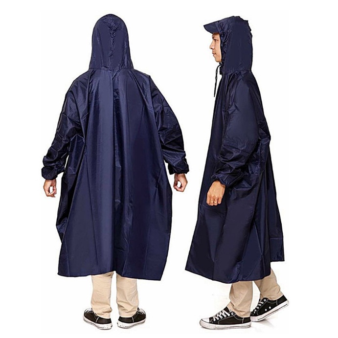 ÁO MƯA NGƯỜI LỚN BÍT KÍN NGƯỜI VẢI DÙ DÀY DẶN CHỐNG THẤM NƯỚC CHỐNG BÁM BẨN CỰC TỐT