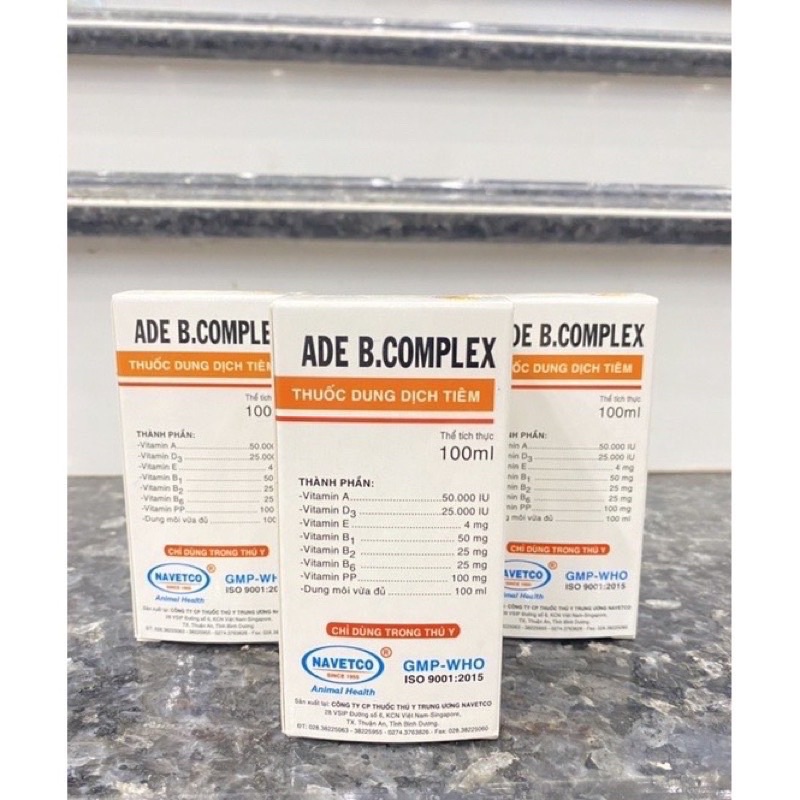 1 lọ ADE B.COMPLEX dùng cho chó mèo