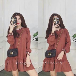 Váy len quảng châu