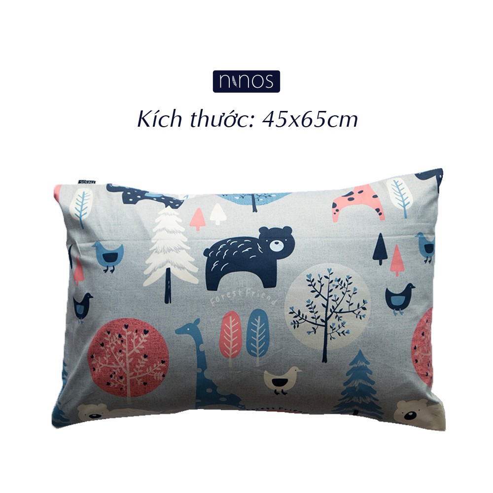 [BLACK FRIDAY SALE] Vỏ gối chất liệu 100% Cotton kích thước 45x65cm