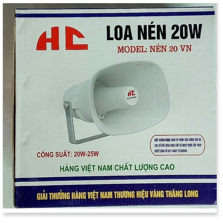 LOA PHÓNG THANH 20W HC - LOA NÉN 20W