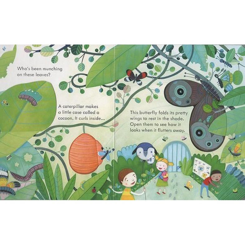 Sách - Anh: Peep Inside The Garden