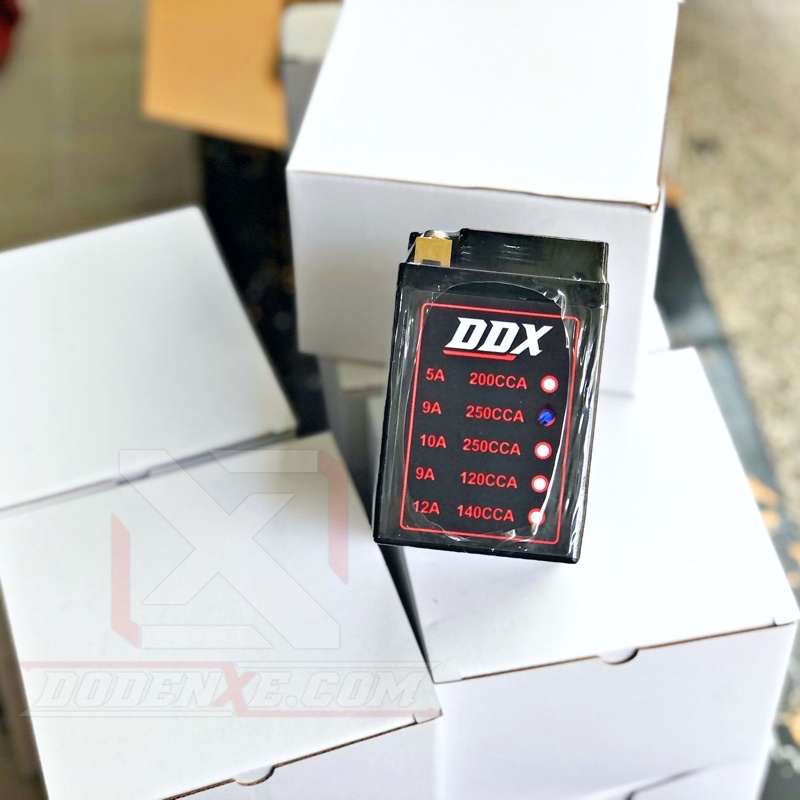 Ắc Quy Pin Lithium DDX Dòng Xả Cao 200CCA - 250 CCA