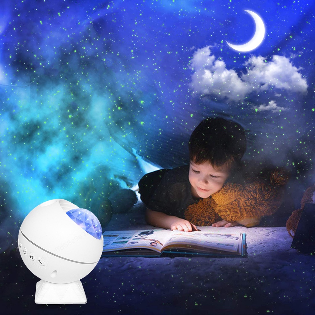 Projector Star Sky Galaxy Projector Space Lighting Star Light Usb Led Night Light Christmas Gift Moon Lamp Space Projector|LED Night Lights|