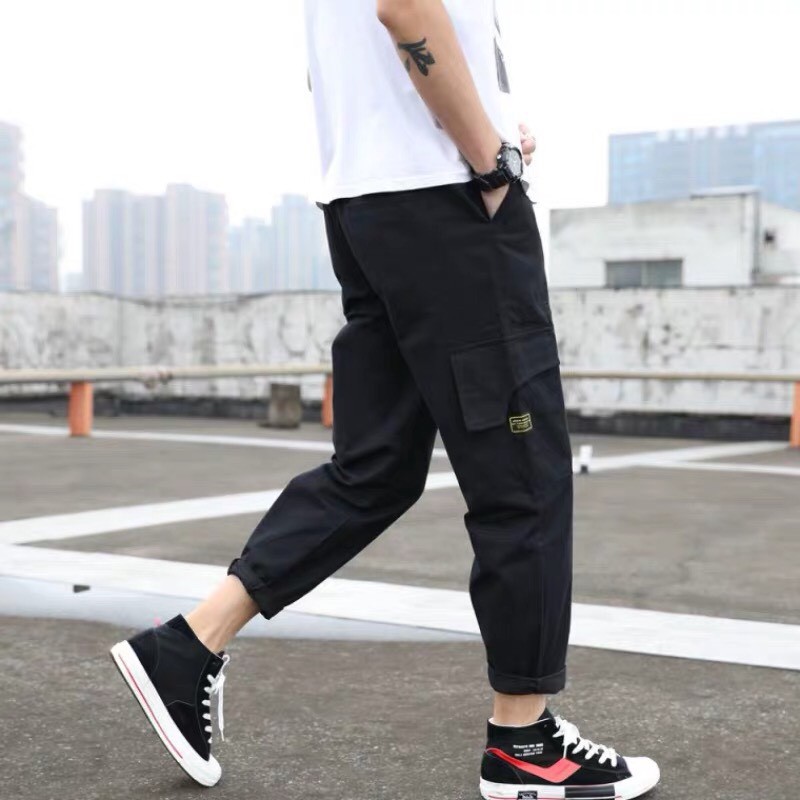 Quần jogger kaki túi hộp unisex Team, nam nữ ulzzang WIND | BigBuy360 - bigbuy360.vn