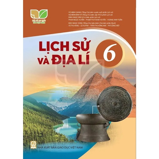 Sách- Lịch sử và Địa lý lớp 6- kết nối tri thức+ 1 nhãn