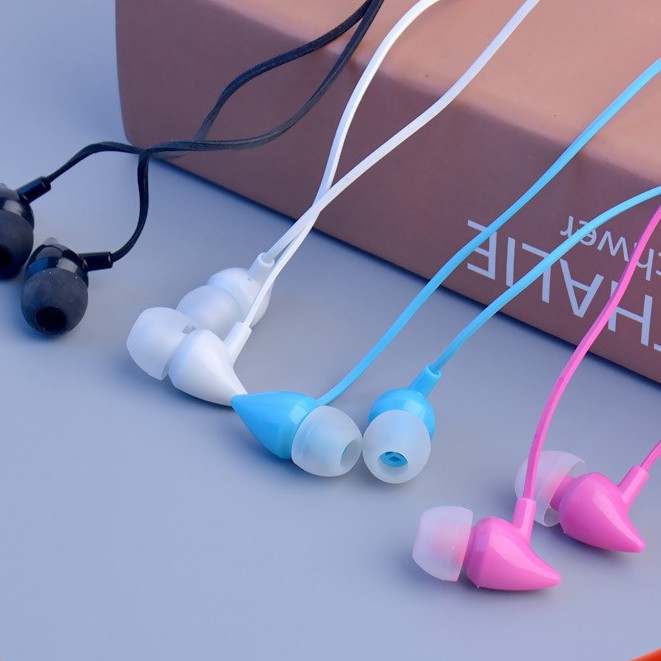 Tai Nghe điện thoại Có Dây 3.5mm QR1 nhét tai in ear có mic Cho điện thoại giá rẻ pk Thiên hoàng .