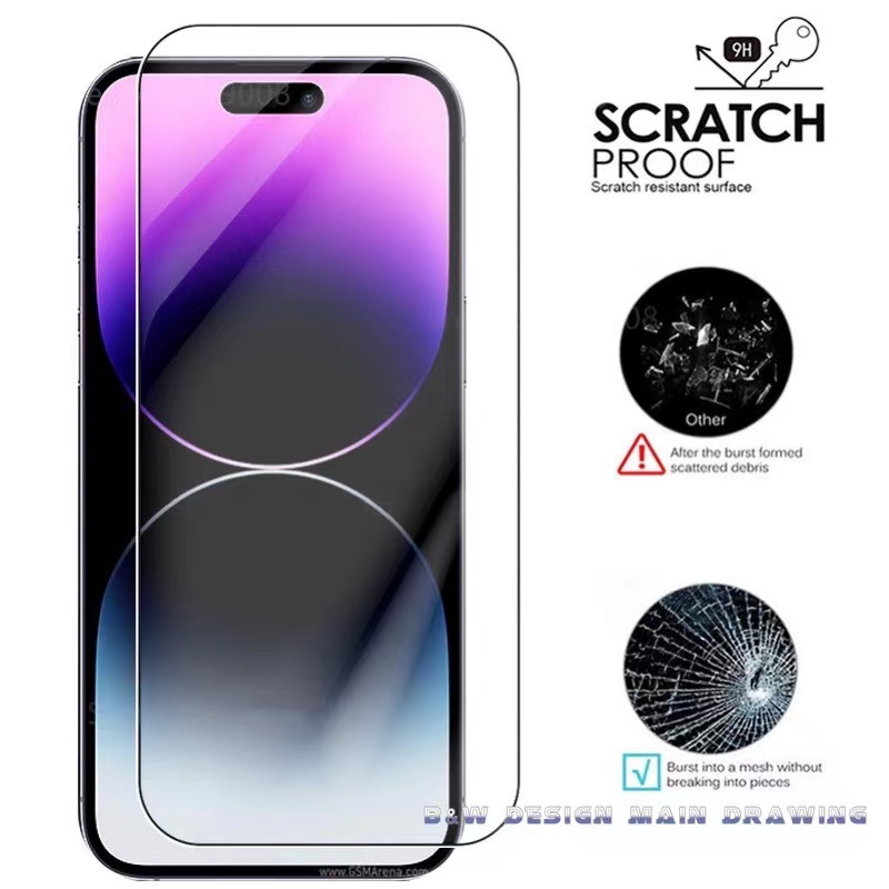 Kính Cường Lực Trong Suốt Bảo Vệ Màn Hình iPhone 14 13 12 11 Pro Max 14Plus 12Mini 11Pro IX XS Max 13 i6s 6s i7 i8