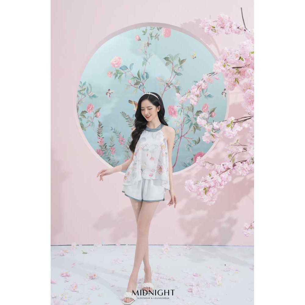 Set Yếm Hải Đường - Midnight Sleepwear