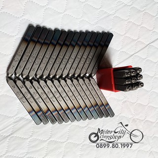 COMBO BỘ ĐỤC ĐÓNG CHỮ VÀ SỐ 3mm