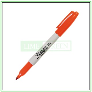 Bút lông dầu vẽ đa chất liệu Sharpie Fine Point - Orange (Màu cam)