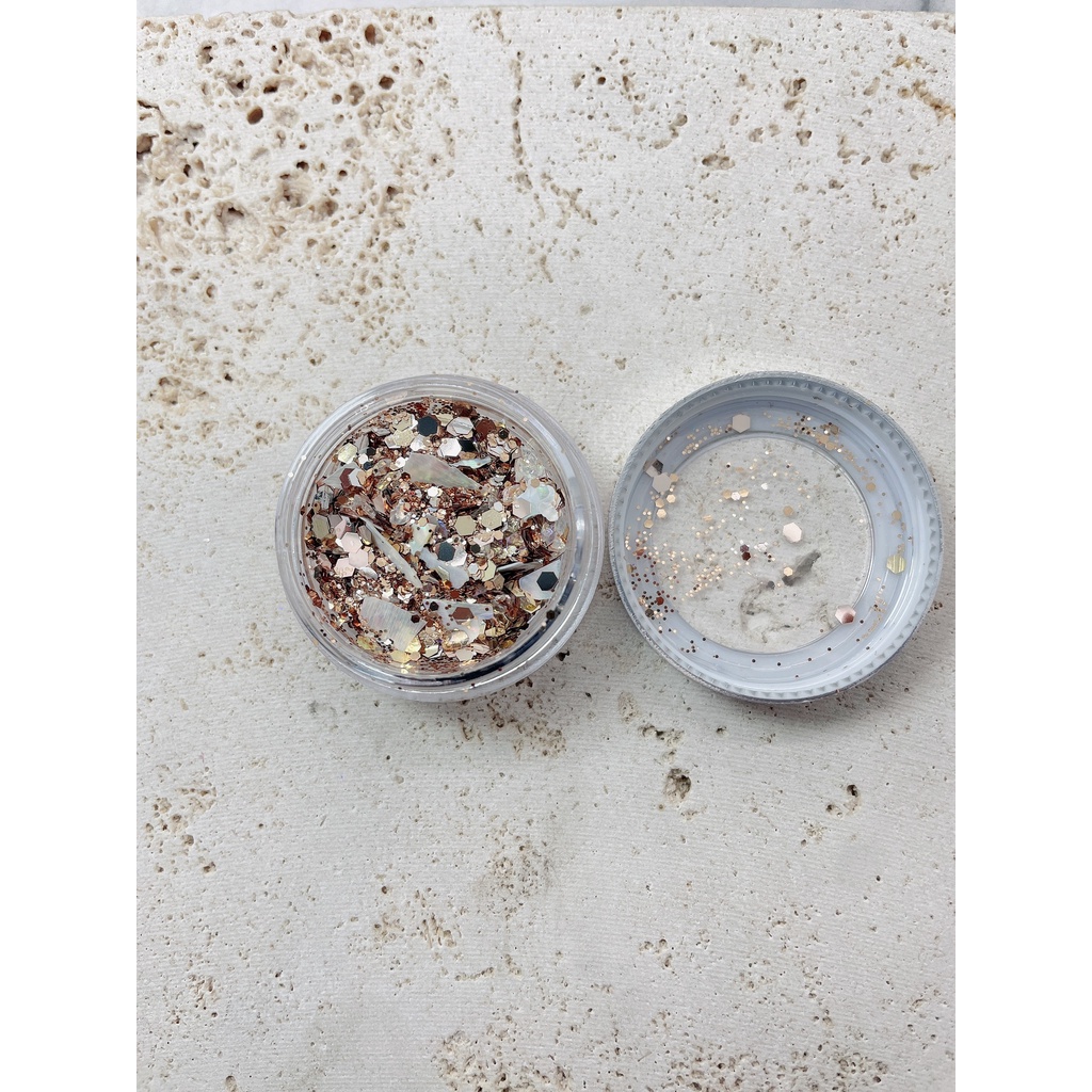 Phụ kiện nhũ xà cừ siêu sáng trang trí nail