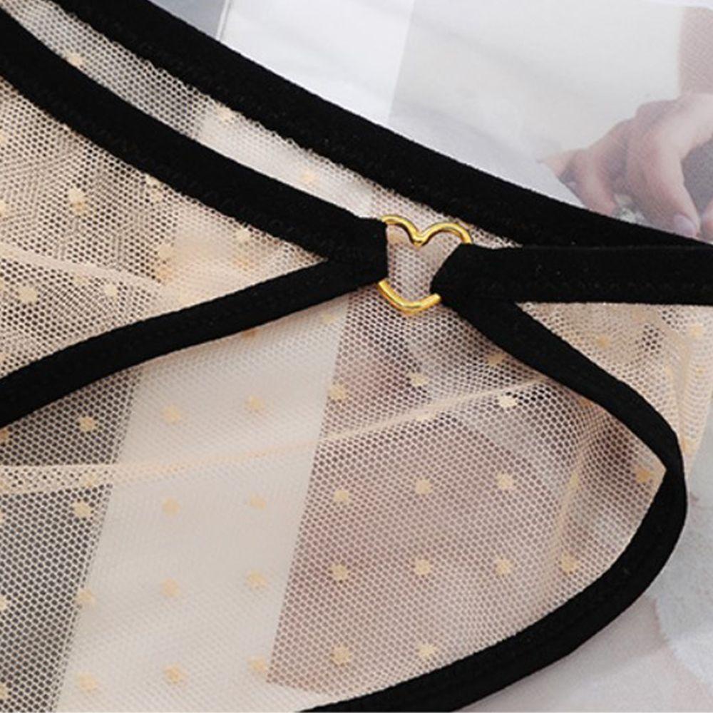 Quần Lót Lưng Thấp Trong Suốt Thiết Kế Khoét Lỗ Thời Trang Quyến Rũ Cho Nữ