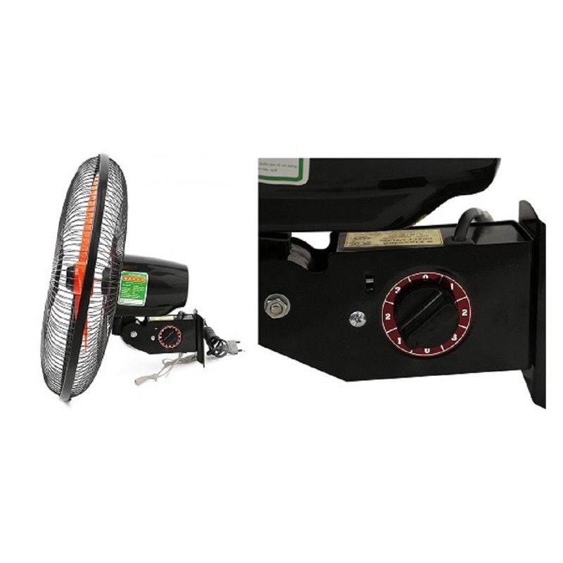 Quạt treo tường THỐNG NHẤT-B500,sải cánh B450, Quạt Công Nghiệp Điện Cơ