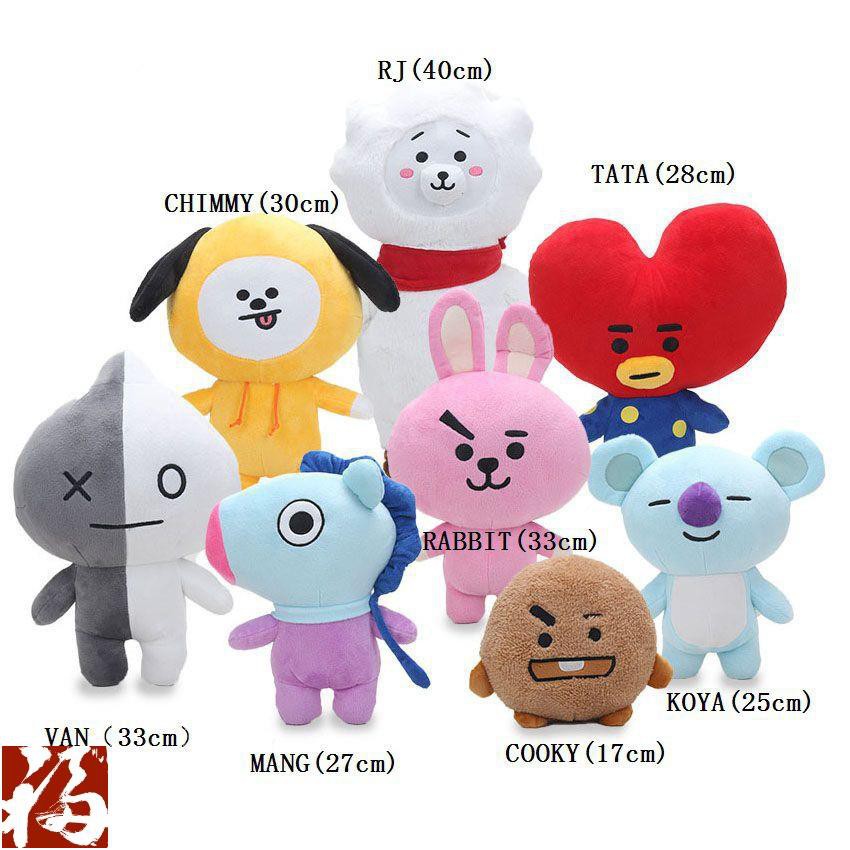 Móc Khóa Hình Các Nhân Vật Bt21 Của Bts Nhồi Bông Dễ Thương Cho Bé 84224207