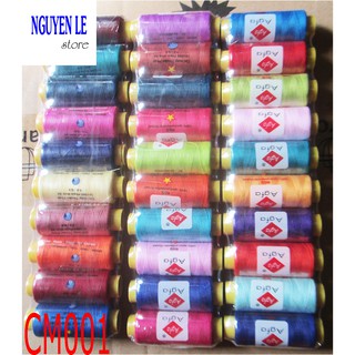 Combo 10 cuộn chỉ đủ màu chất lượng