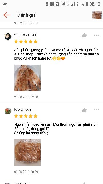 Bánh tráng dẻo tôm cuộn hành phi siêu ngon!