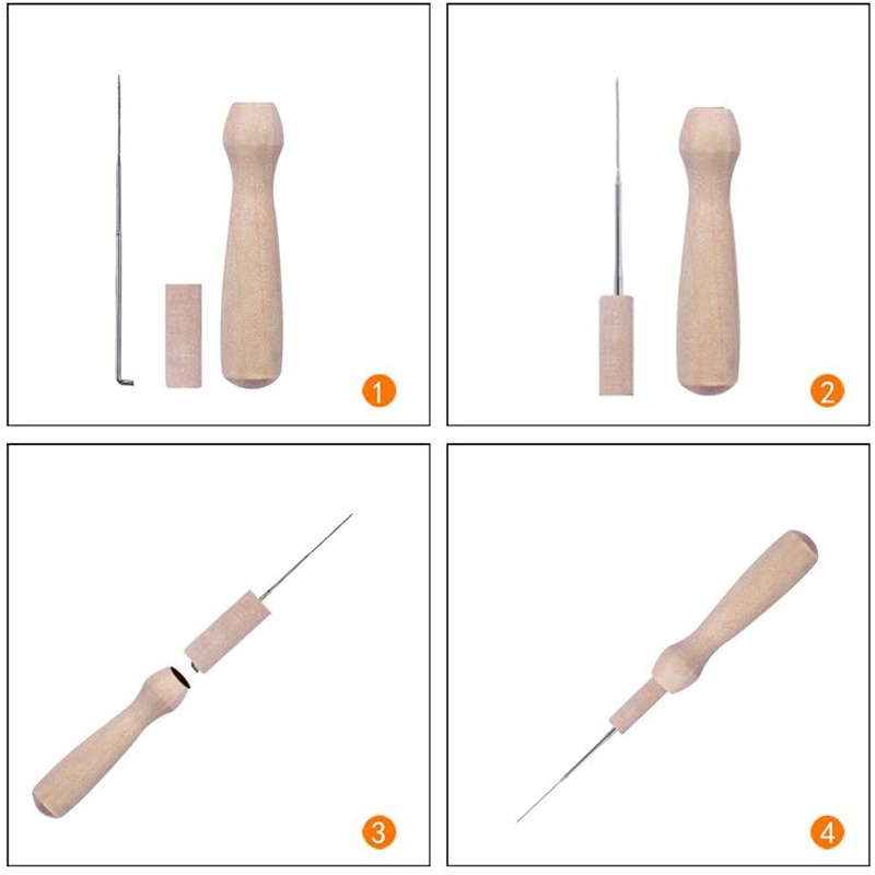 Bộ Dụng Cụ Đan Len + Thảm Xốp + Len Nỉ Dùng Làm Đồ Thủ Công Diy