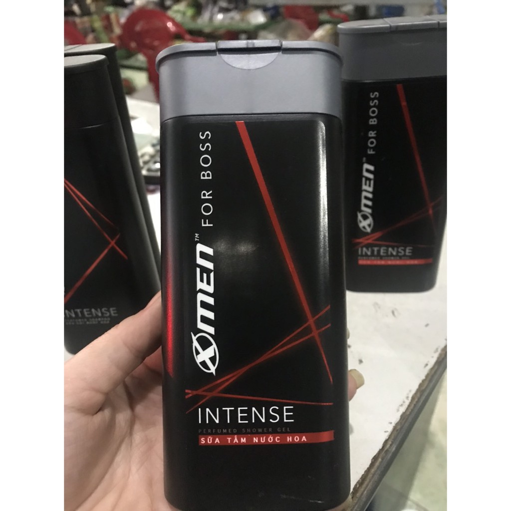 Sữa tắm/ Dầu Gội nước hoa Xmen For Boss Intense 180g