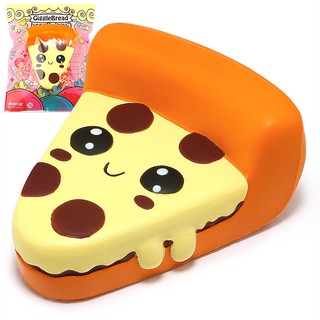 Đồ chơi squishy bóp mềm hình bánh pizza đáng yêu