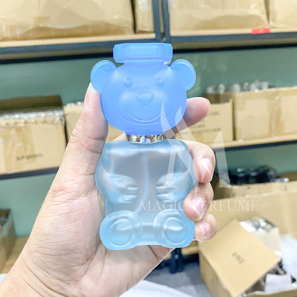 Chai đựng nước hoa thủy tinh cao cấp 30ml kiểu Gấu nhiều màu