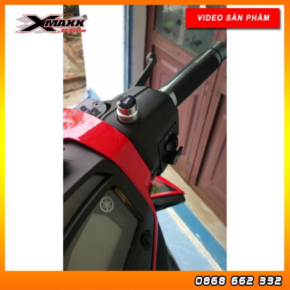 FreeShip- Ốc chân gương xe máy nhôm CNC có lắp bịt.Dùng cho các dòng xe Honda