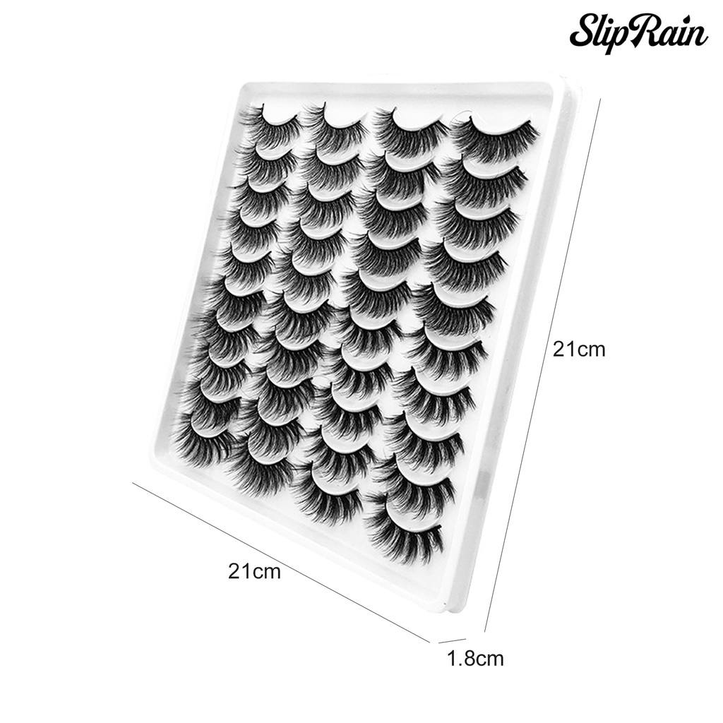 (Hàng Mới Về) Set 20 Cặp Lông Mi Giả Nối Dài Tự Nhiên | BigBuy360 - bigbuy360.vn