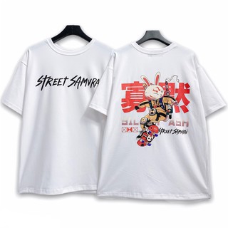 Áo Thun Street Samurai hình thật (form unisex)
