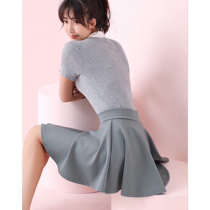 Chân Váy tennis màu trơn Dễ Thương ( 3 màu ) | BigBuy360 - bigbuy360.vn