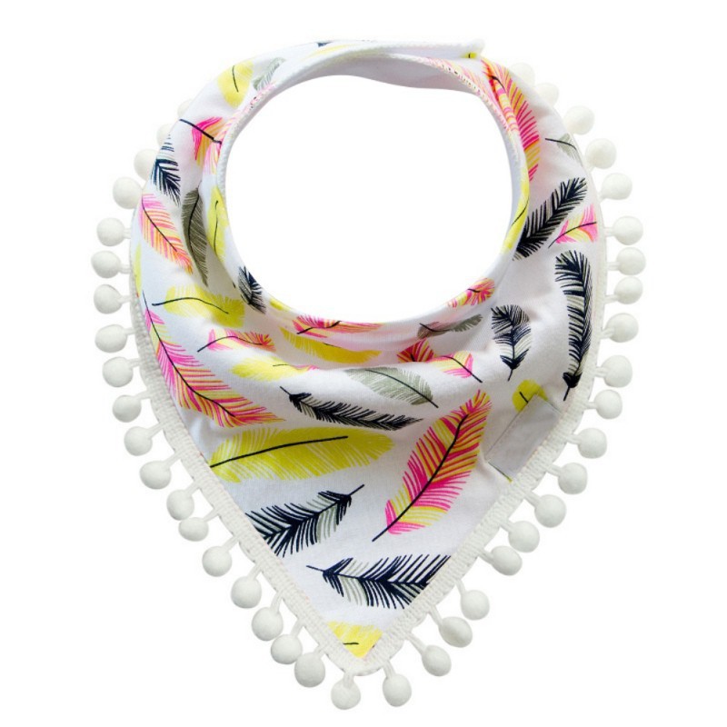 Yếm trẻ em chất liệu cotton thiết kế đáng yêu