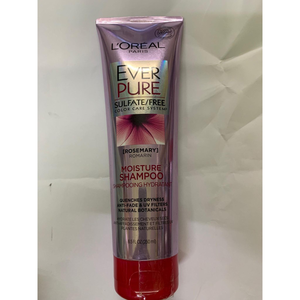 Dầu gội giữ màu tóc L'Oreal Paris EverPure Sulfate-Free Color Care System Moisture Shampoo 250ml