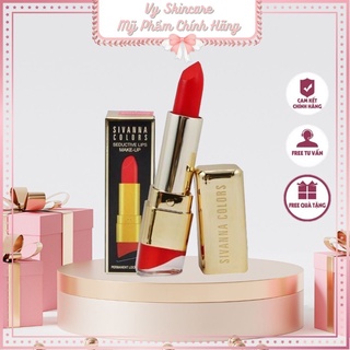 Thanh lý Không hộp Son lì Sivanna Seductive Lips Makeup HF566 3.5g