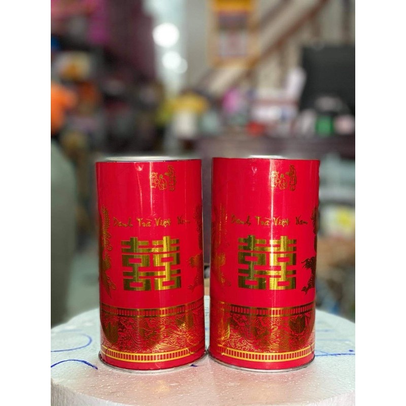 Combo 1 cặp lon đựng trà