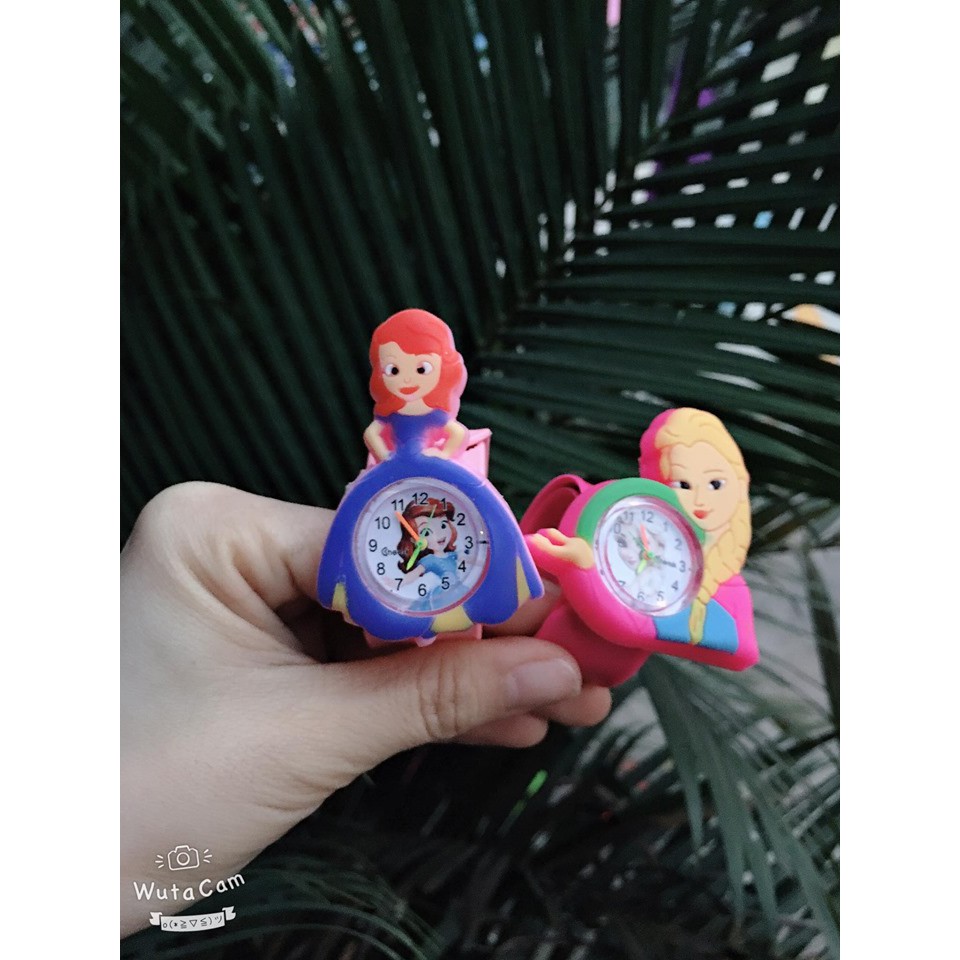 Đồng Hồ Điện Tử Dễ Thương Cho Bé - LHBV đồng hồ đeo tay hình búp bê elsa | BigBuy360 - bigbuy360.vn