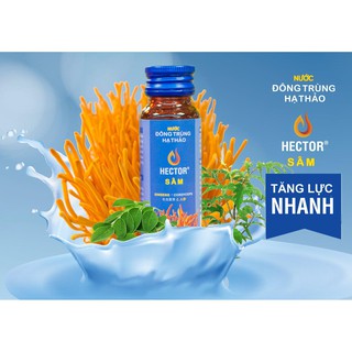 Nước Uống Đông Trùng Hạ Thảo Hector Sâm -  Combo 5 Chai