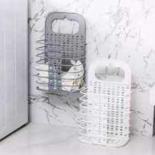 Giỏ đựng quần áo gấp gọn đa năng treo tường dùng trong sinh hoạt hàng Việt Nhật 3379